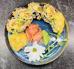 Futomak z tatarem z łososia